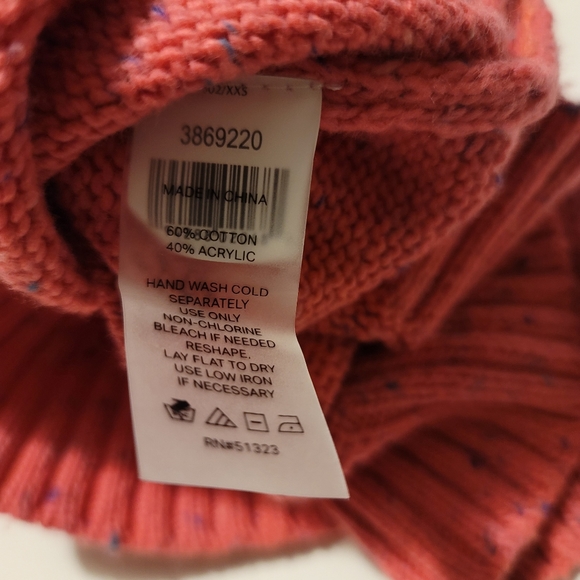 Court & Rowe Flecked Vivid Pink Knit Sweater - Picture 7 of 8